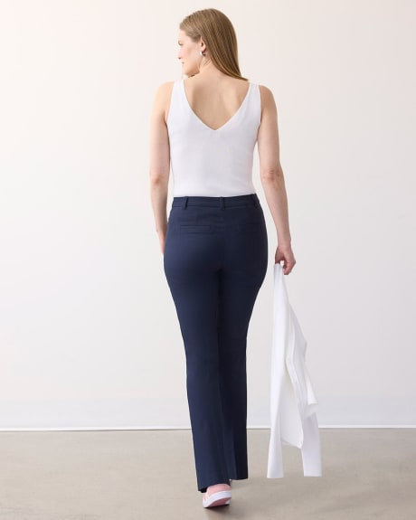 High-Rise Solid Pants with Straight Leg, The Iconic - Tall