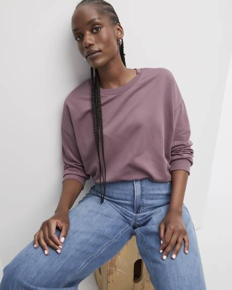 Pull à manches longues et col rond - R Essentials