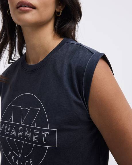 Crew-Neck Muscle T-Shirt - Vuarnet for Hyba