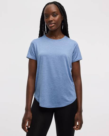 Short-Sleeve Crew-Neck Tee - DRY-LUX (R) Hyba Essentials