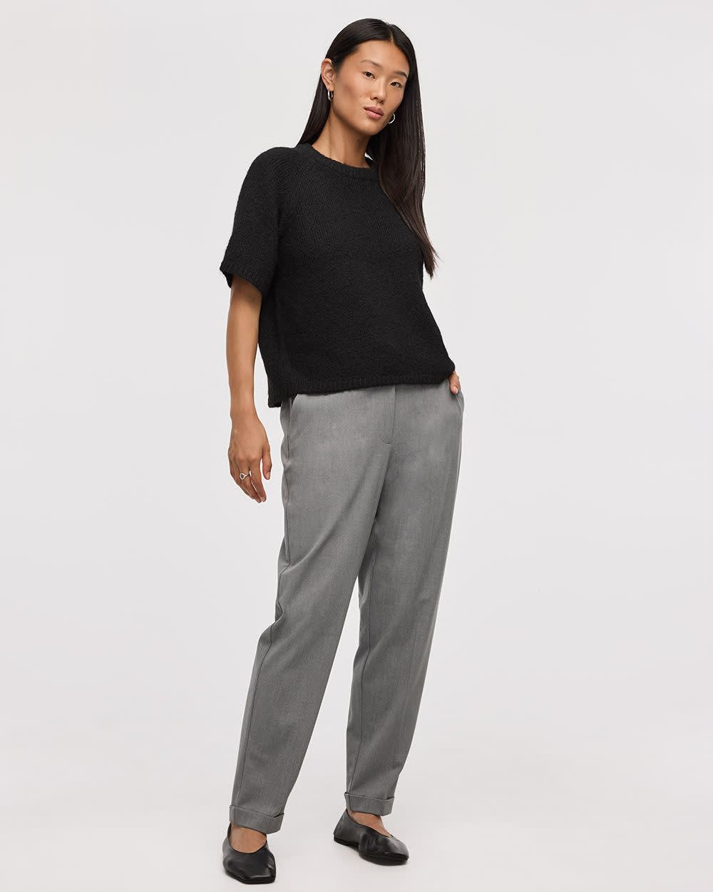 Tapered-Leg High-Rise Pant - The Timeless - Tall