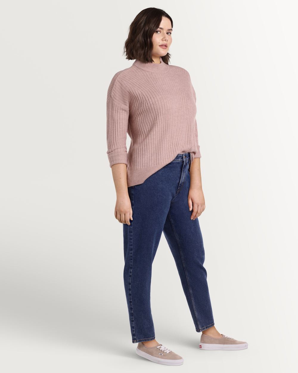 Solid Mock Neck Pullover | Regular | Reitmans