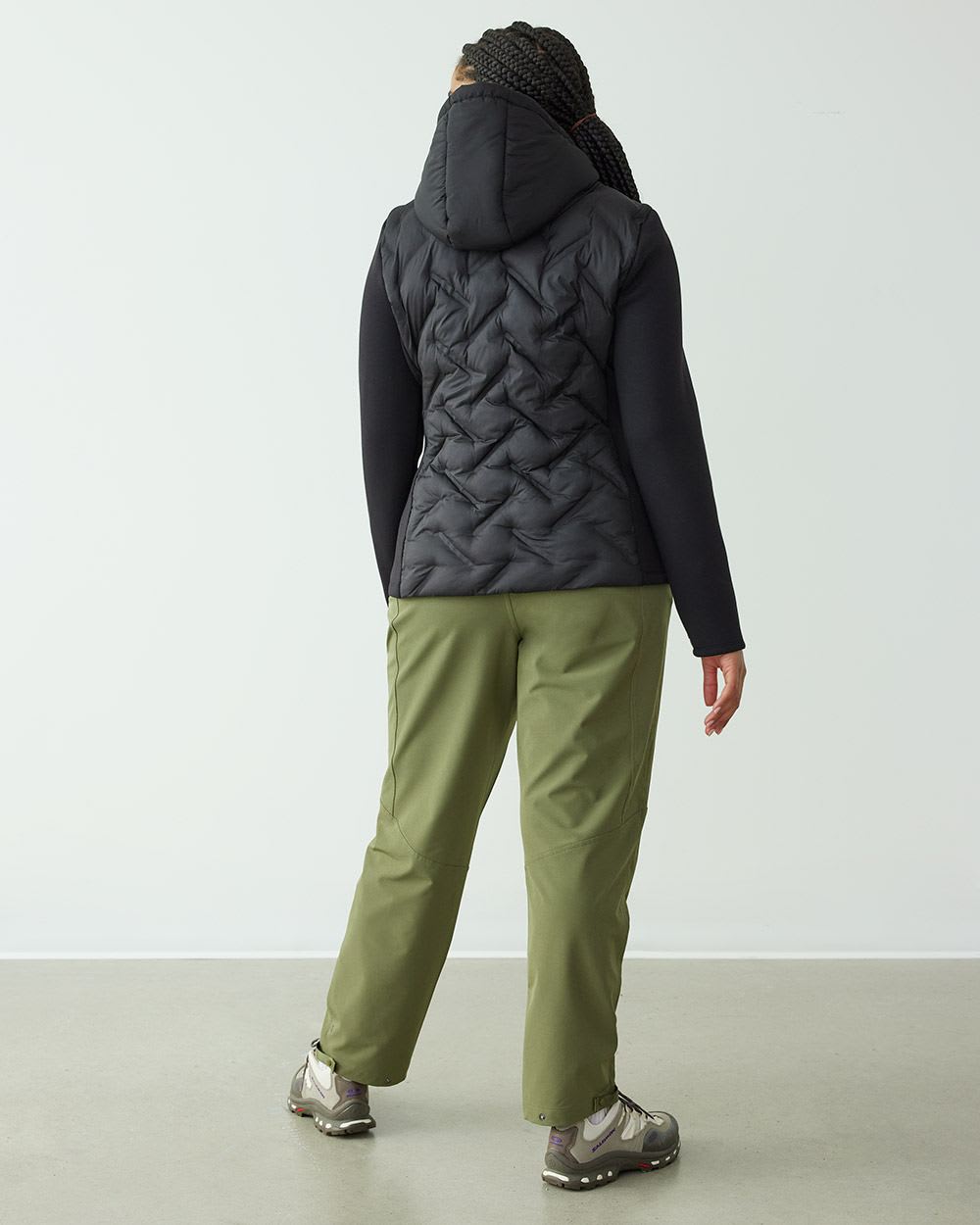 Mix-Media Quilted Jacket, Hyba
