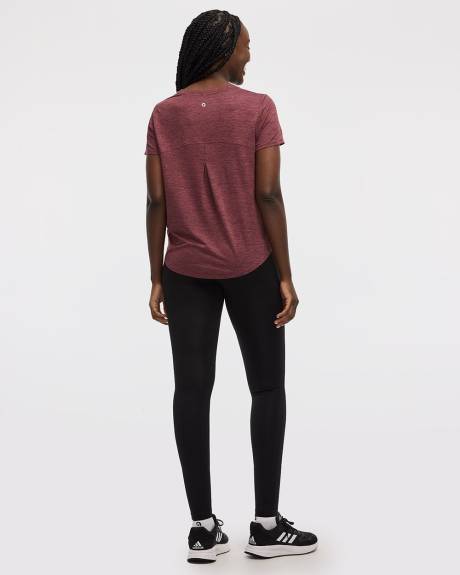 T-shirt à col rond et manches courtes - DRY-LUX (MD) Hyba Essentiels