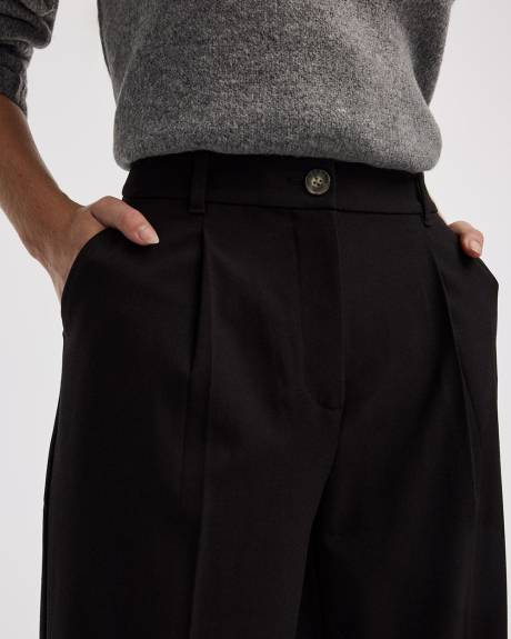 Wide-Leg High-Rise Pant - The Timeless - Petite