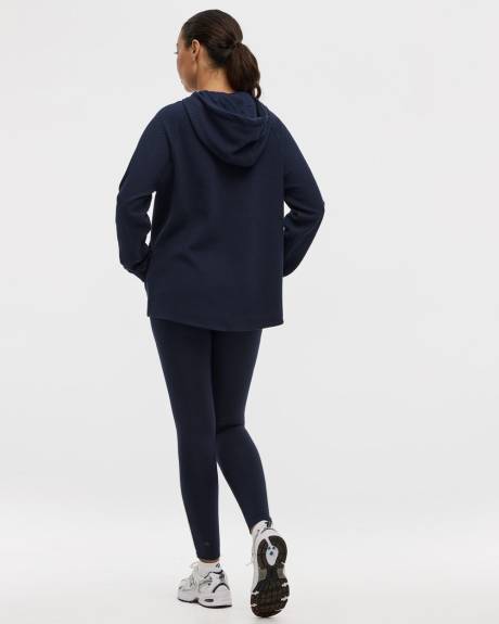 Hooded Jacquard Tunic - Hyba