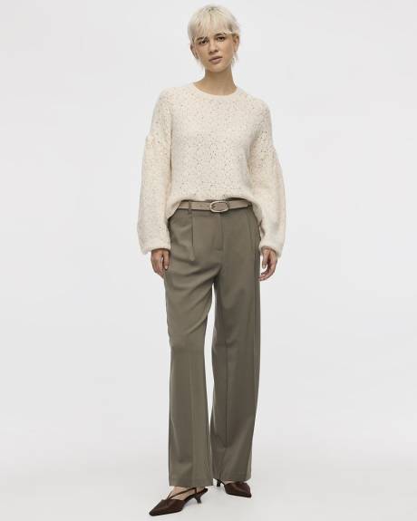 Wide-Leg High-Rise Pant - The Timeless