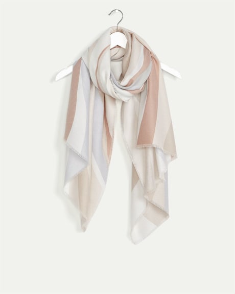 Soft Touch Abstract Scarf