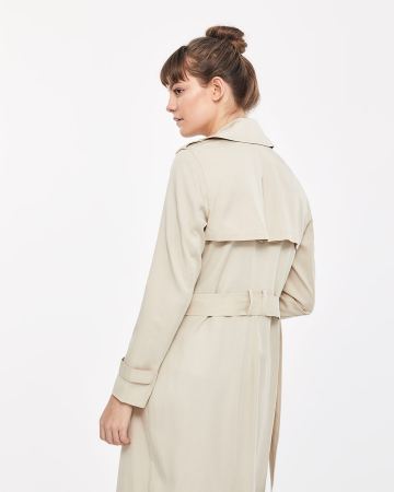 Soft and Light Trench Coat