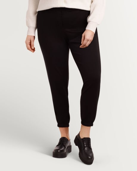 High Rise Pull On Comfort Jogger - Petite