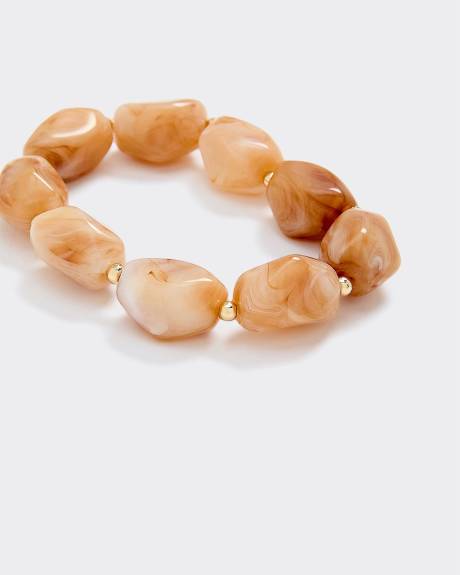 Bracelet with Acrylic Beads