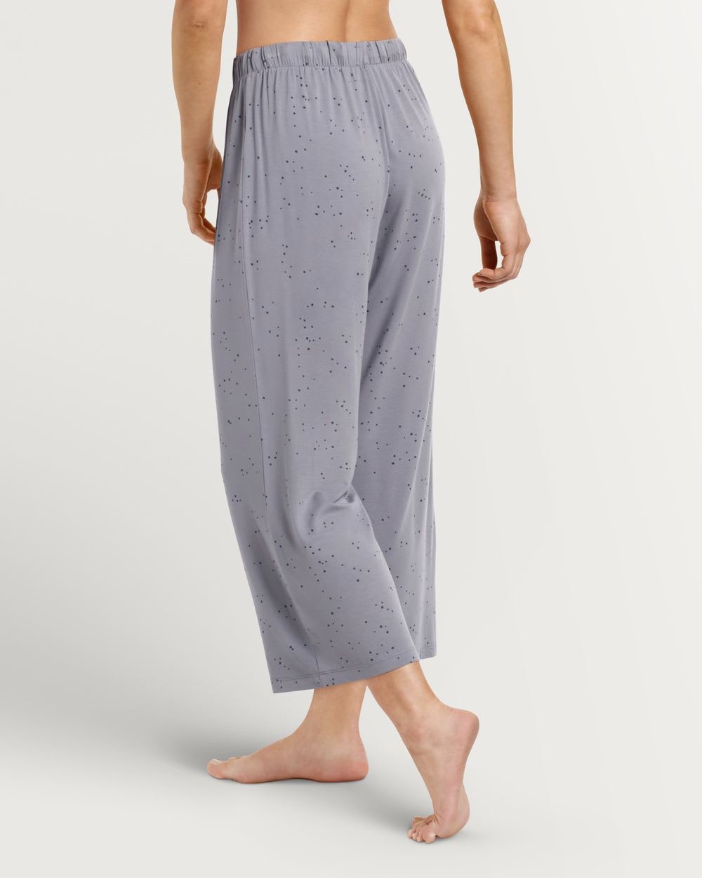 Cropped Straight Leg Pyjama Bottom