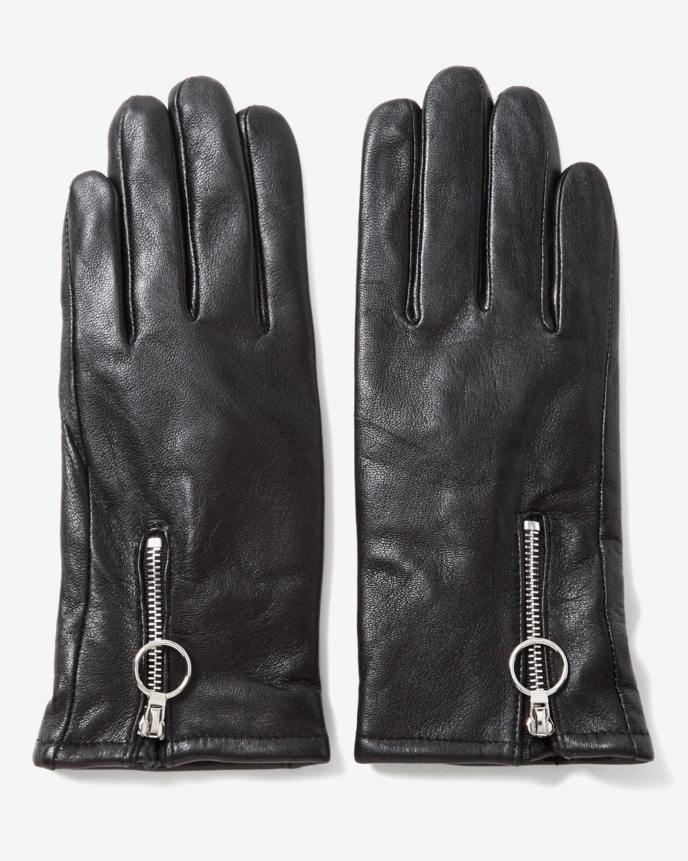 Zip Leather Gloves | Women | Reitmans