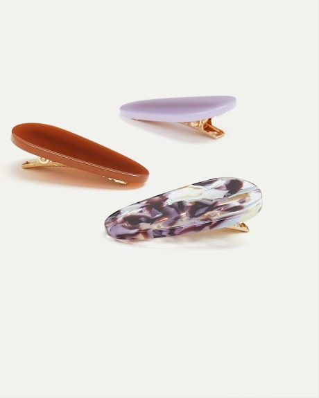 Hair Clips - Set of 3