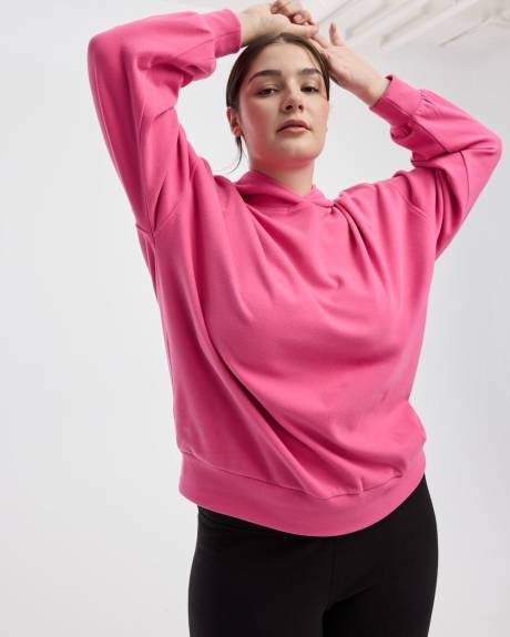 Pull à capuchon en tissu polaire - Hyba