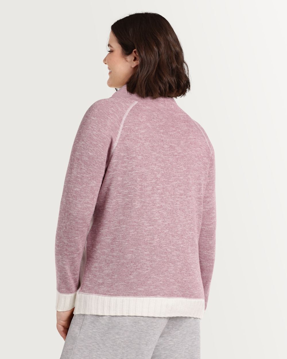 Knit Funnel Neck Pullover Hyba