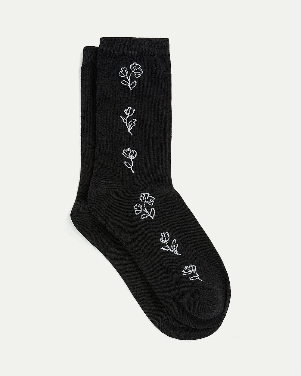 Cotton Socks with Floral Pattern | Regular | Reitmans