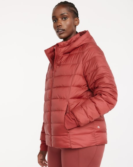 Hooded Packable Puffy Jacket, Hyba