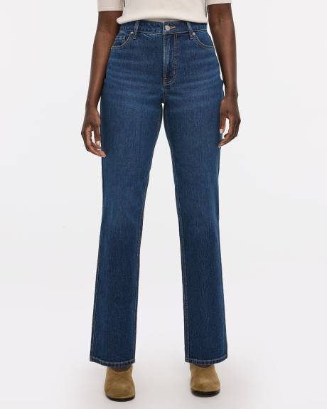 Straight-Leg Mid-Rise Jean - The Classic - Curvy Fit