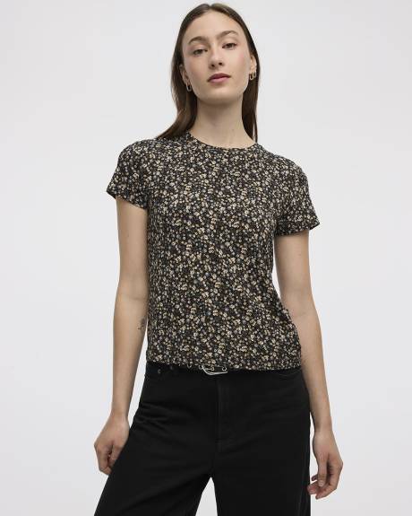 T-shirt à manches courtes et col rond - R Essentials