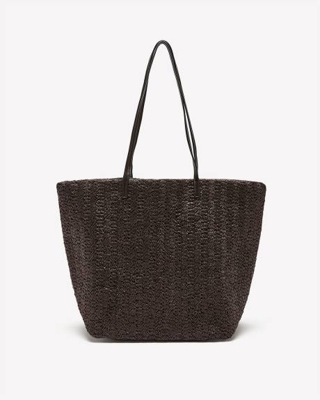 Sac fourre-tout en paille