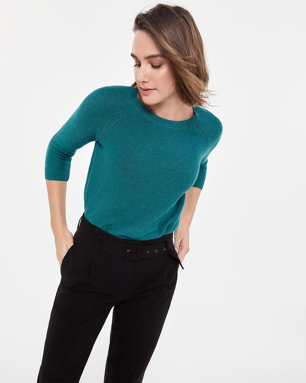 Raglan Sleeve Sweater | Regular | Reitmans