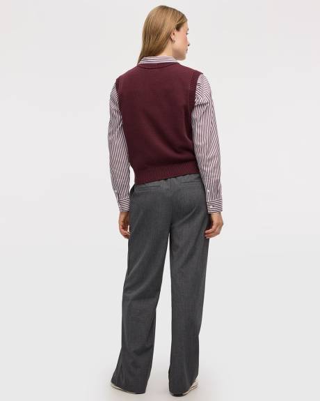 Débardeur en tricot à col V