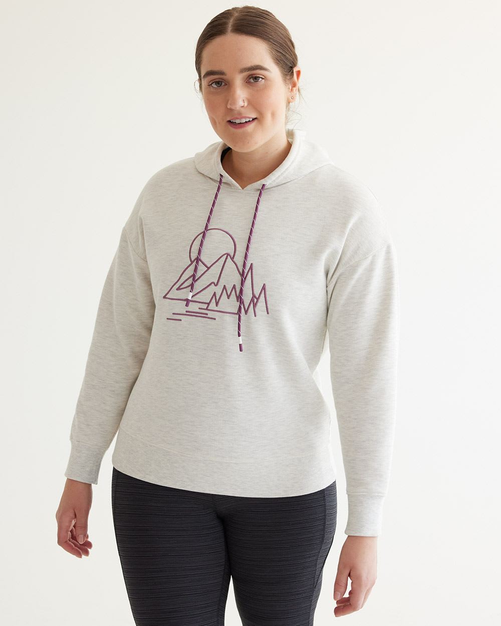 Hooded Sweatshirt with Kangaroo Pocket, Hyba