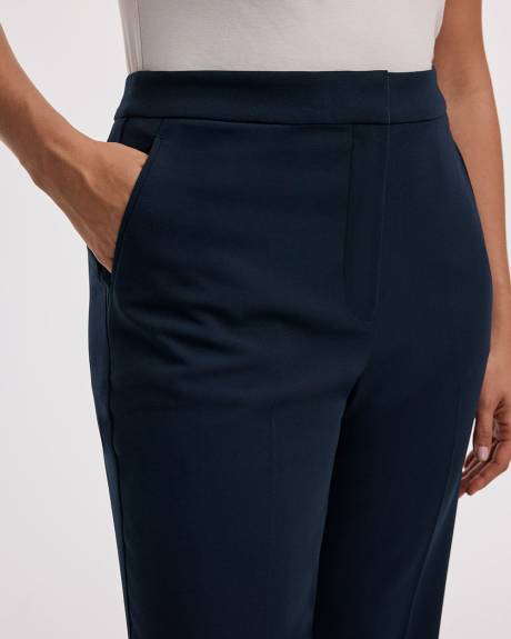 Pantalon à jambe droite et taille haute - Coupe Courbes
