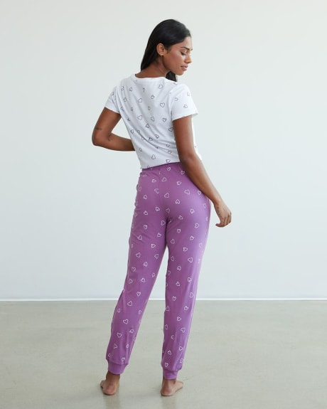 Cotton Jogger Pyjama Pant, R Line