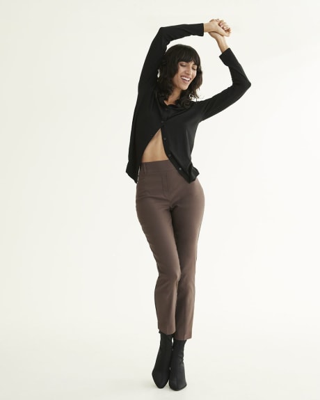 Slim-Leg High-Rise Ankle Pant - The Iconic (R) - Tall