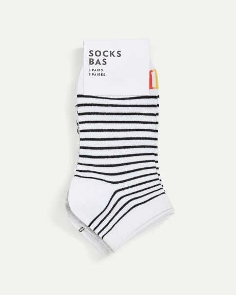 3-Pack Ankle Socks