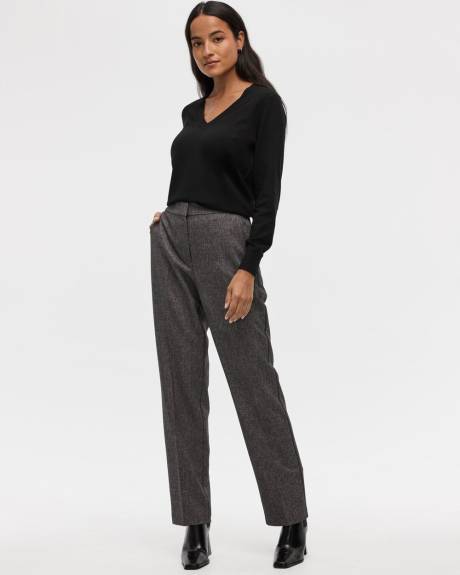 Straight-Leg High-Rise Pant - Tall