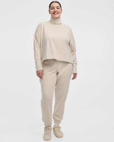 Pull à manches longues et col montant - Hyba