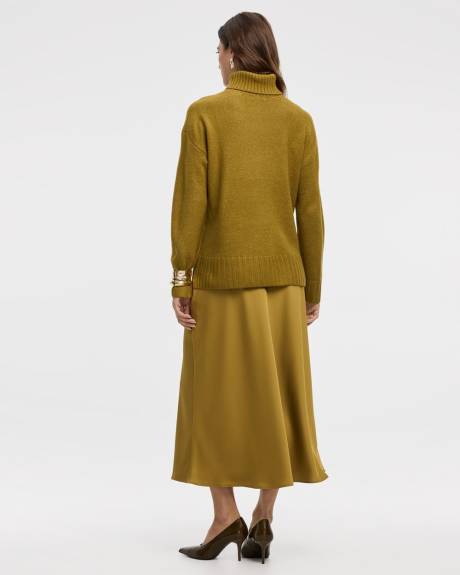 Long-Sleeve Turtleneck Pullover