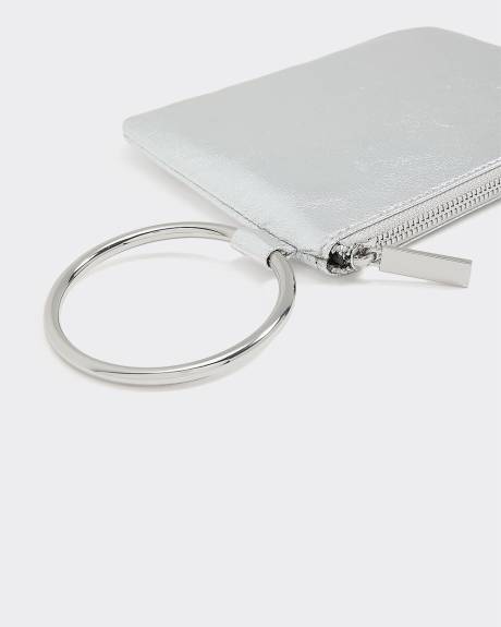 Faux Leather Card Holder