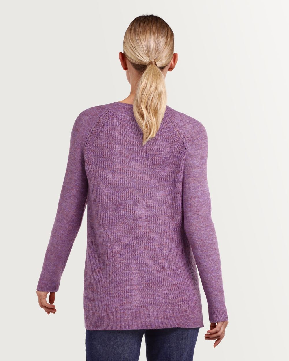 Knitted V Neck Pullover
