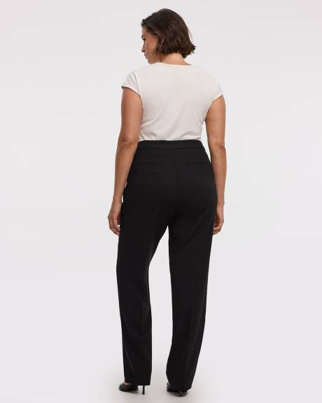 Pantalon à jambe droite et taille haute - Coupe Courbes