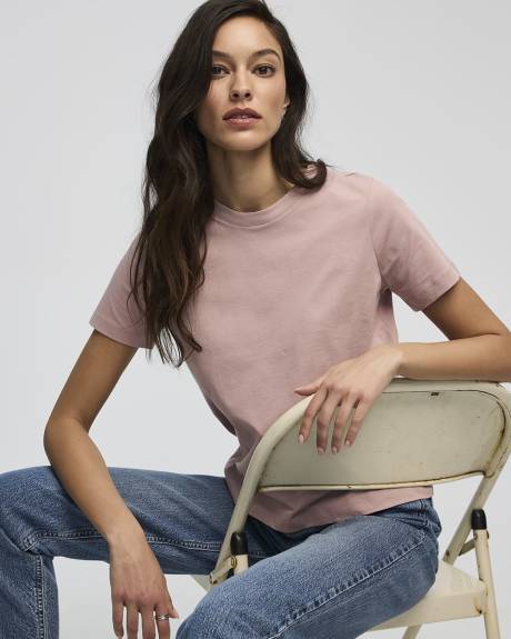 Boyfriend Crew Neck T-Shirt - R Essentials