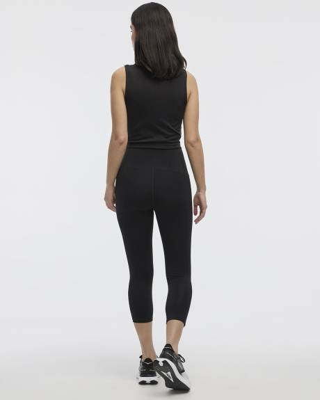 Legging capri Pulse à taille haute avec bande de compression - Hyba