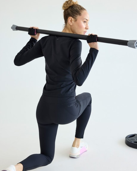 High-Rise Pulse Legging with Sealed Pockets - Hyba