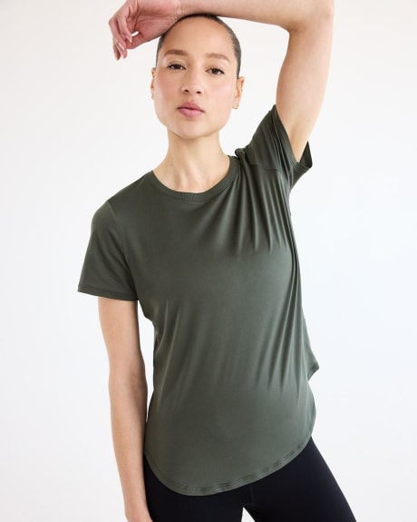 T-shirt à col rond et manches courtes - Dry Lux Hyba Essentiels
