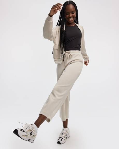 Cropped Wide-Leg Pants - Hyba