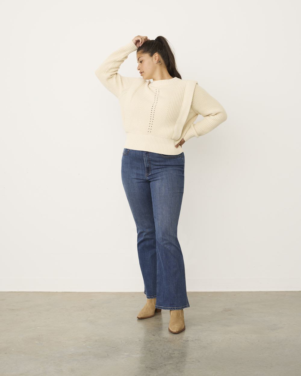 Super High-Rise Jean with Flare Leg - Tall