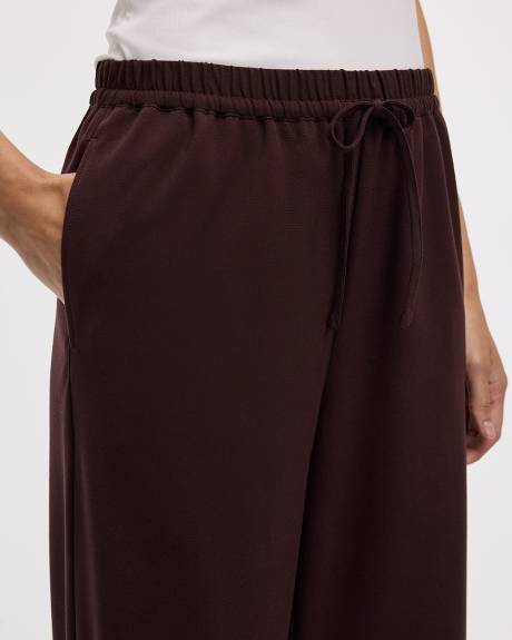 Wide-Leg High-Rise Pull-On Pant - The Timeless - Tall
