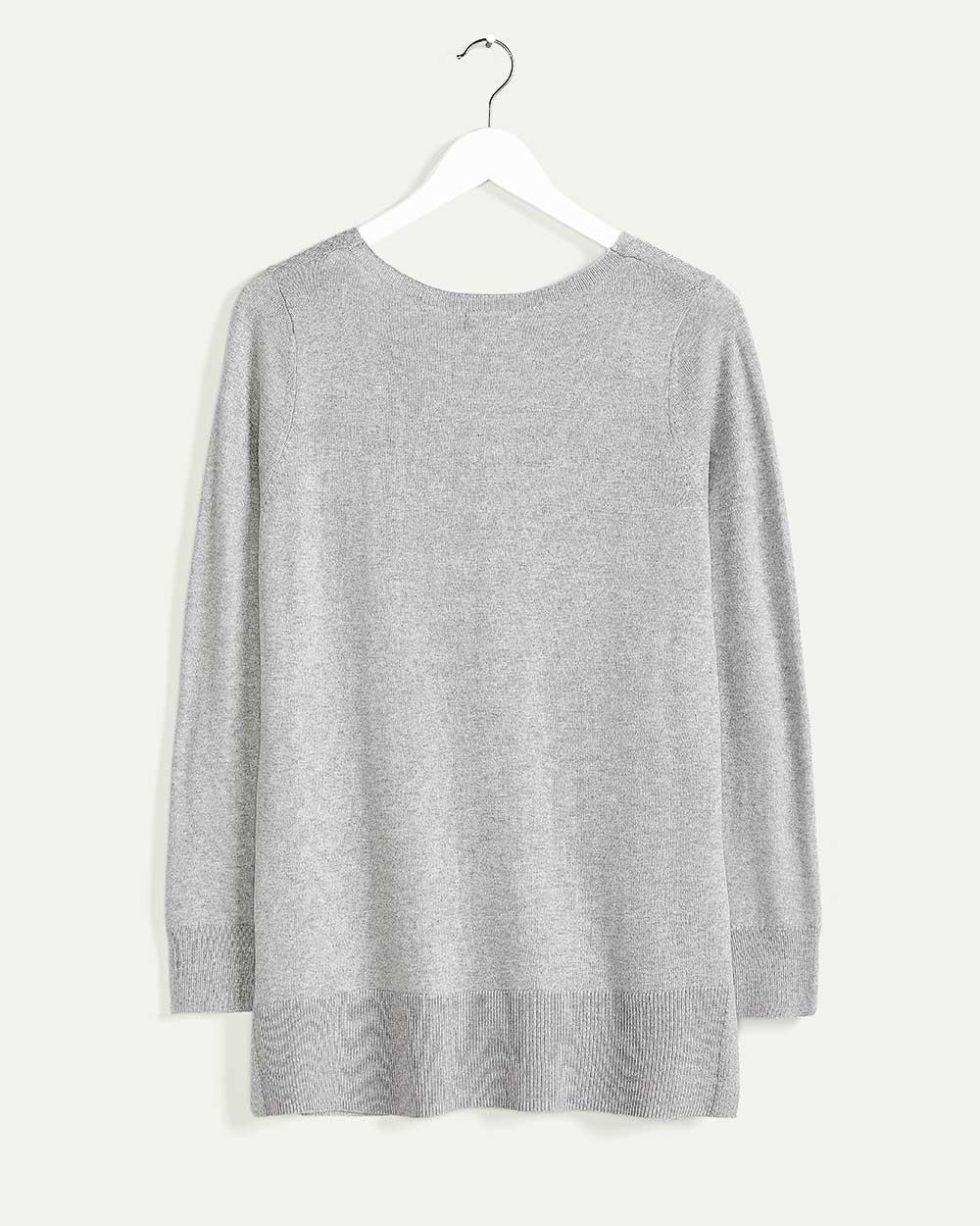 Long Sleeve V-Neck Sweater | Regular | Reitmans