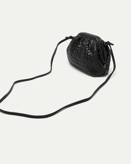 Sac &agrave; main en faux cuir avec bandouli&egrave;re amovible