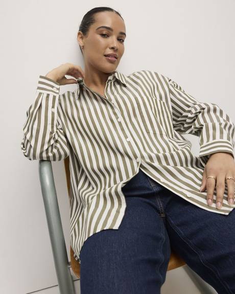 Striped Long-Sleeve Shirt