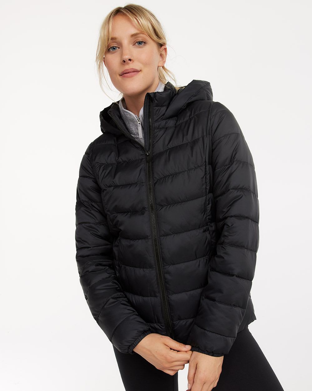 Hooded Packable Puffy Jacket, Hyba | Regular | Reitmans