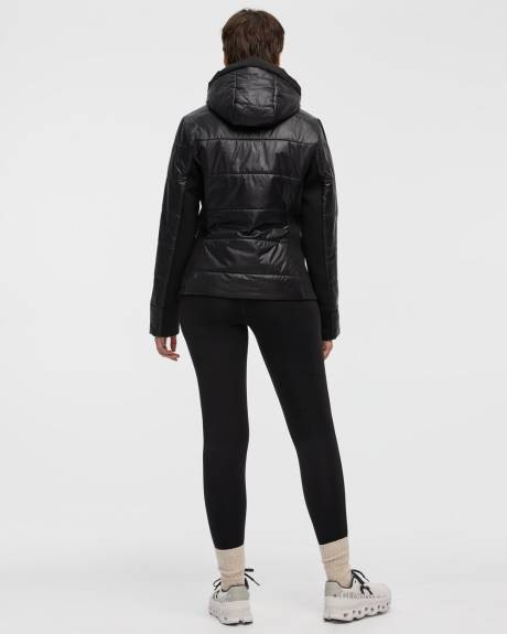 Manteau matelassé bimatière - Hyba